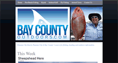 Desktop Screenshot of baycountyoutdoors.com